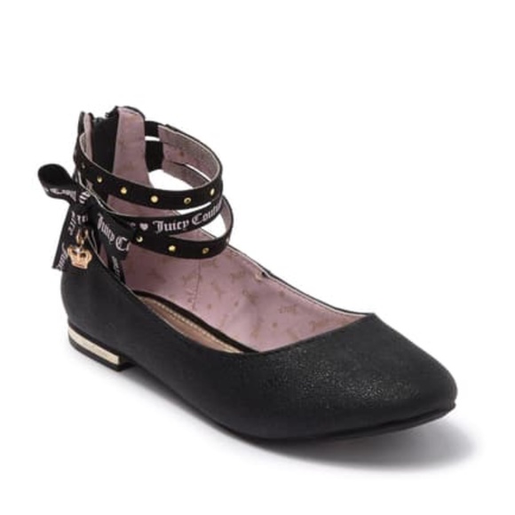 Juicy Couture Santa Barbara Flat Girls Sz 4 - Picture 1 of 8